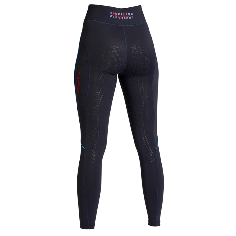 Kingsland KLkarina W F-Tec F-Grip Riding Tights - Navy-1